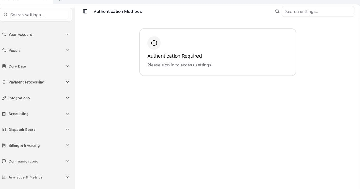An integration detail with Connected status, account name, mapping or default choices, Refresh, Reconnect, and Disconnect.